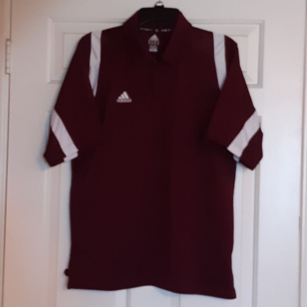 Adidas collared shortsleeved polo
